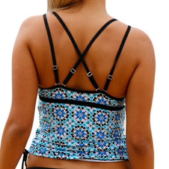 🔆Blue Tankini - Picture 2 of 4